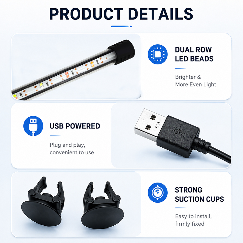 Bande lumineuse LED pour aquar - Marine Aquarium Lamp avis et prix